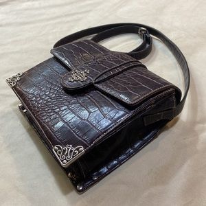 Rossetti Handbag Wisdom Brown Vinyl Purse